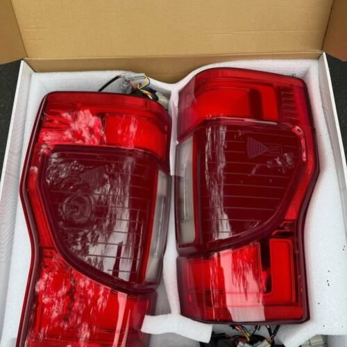 LED Tail Lights with Blind Spot Sensors for 2020-2022 Ford F250/F350