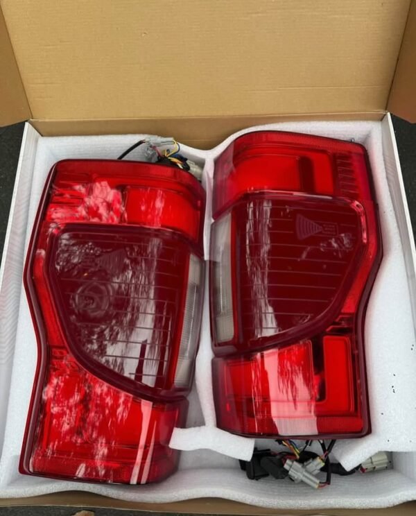 LED Tail Lights with Blind Spot Sensors for 2020-2022 Ford F250/F350