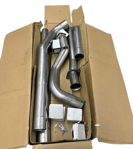 T409 Stainless 4” Exhaust (No Muffler) for 2011-2024 F-250/F-350