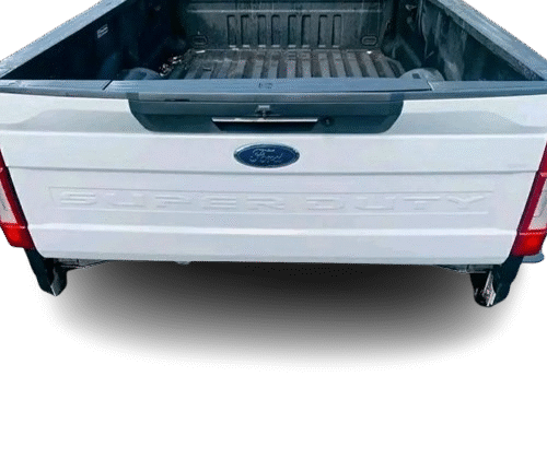 2017-2022 Ford Super Duty Pearl White Dually Bed