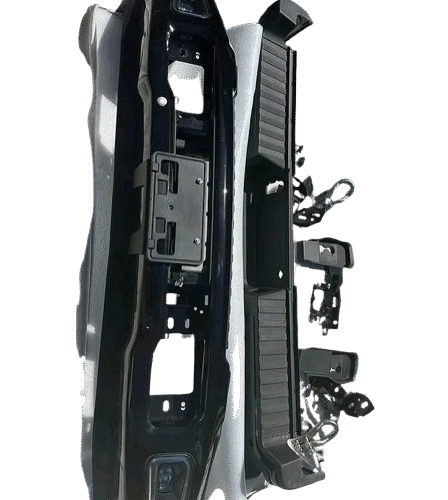 Agate Black F250 Platinum Tremor Factory Front and Rear Bumper