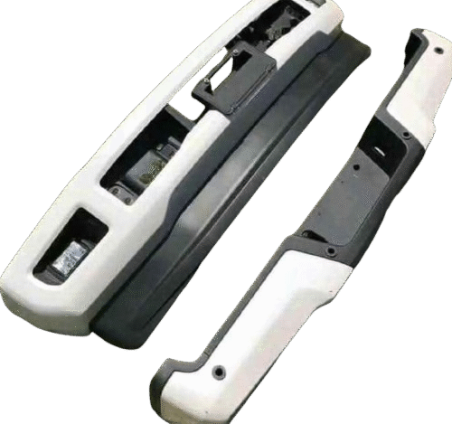 2017-2022 Ford F250/F350 Platinum OEM Bumpers – Pearl White