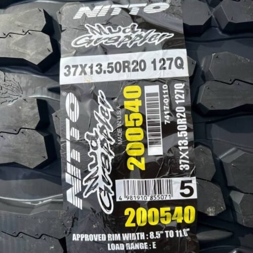 Set of 4 Brand New 37/13.50R20 Mud Grappler Tires