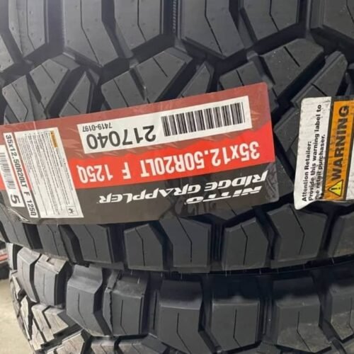 Set of 4 Nitto Ridge Grappler RT Rugged Terrain Tires 35x12.50R20