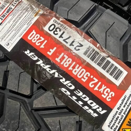 Brand New Set of 4 Nitto Ridge Grapplers 35/12.5/18