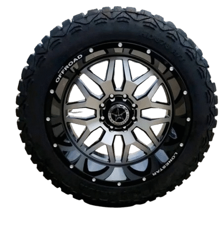 Ford F-250/F-350 22” Lonestar Off-Road Renegade Wheels and Tires