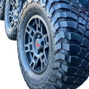 OEM TRD Pro Wheels with BFG KM3 Tires