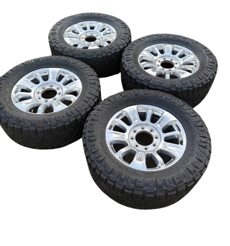 Ford Super Duty F250 F350 Limited Wheels with Nitto Ridge Grappler Tires