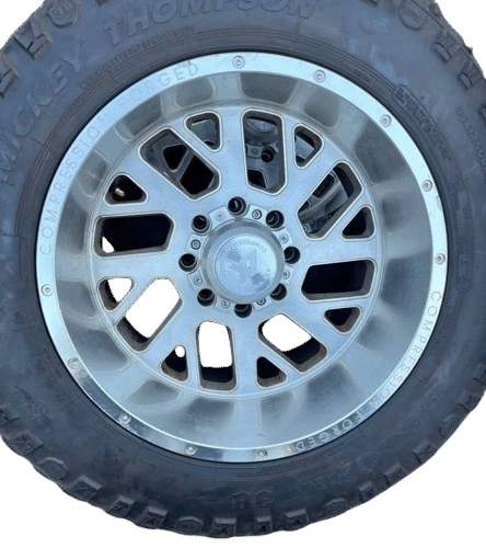 20x12 Compression Forged Wheels with 35X12.50R20LT Mickey Thompson Tires
