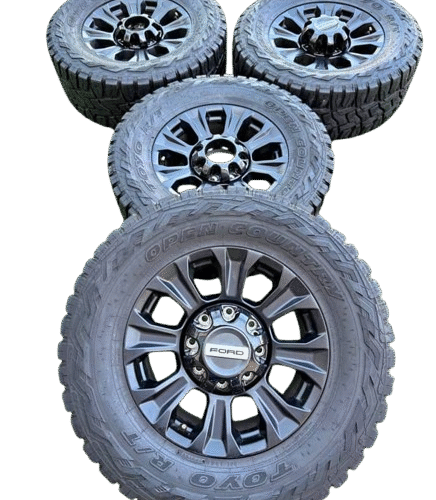 2022 F250 Tremor Wheels with Toyo Open Country AT 33x12.50R17 Tires