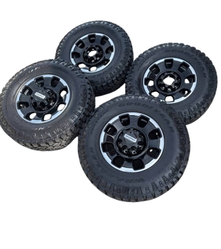 Brand New 18 Inch OEM 2025 F350 Tremor Wheels with 285/75/18 Goodyear Duratrac Tires