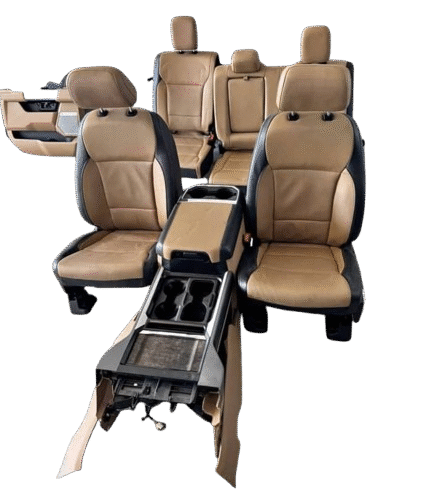 2023-2025 Ford Super Duty F250 F350 F450 Lariat Leather Seats with Door Panels and Center Console