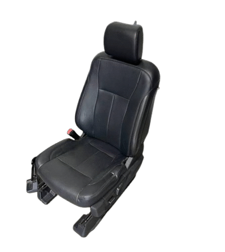 2017-2022 Ford Super Duty F250 F350 F450 Black Leather Front Seats with Center Console