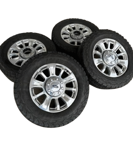 Ford Super Duty F250 F350 Factory Wheels with BFGoodrich KO2 Tires
