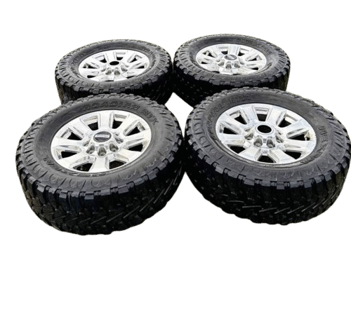 Ford Superduty Platinum Stock Wheels and Tires