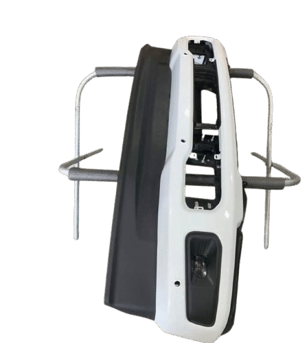 Like New 2017-2022 Oxford White Ford F250/F350 Front Bumper Super Duty